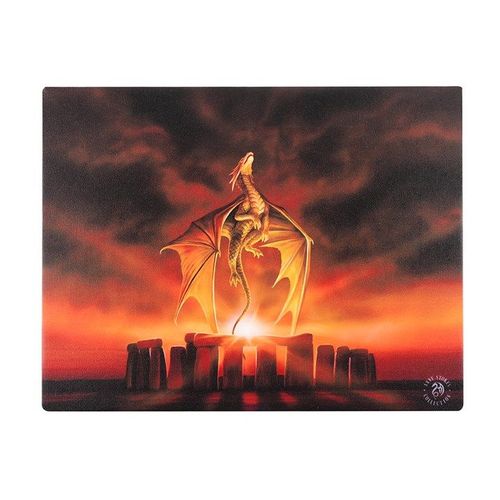 19x25cm Solstice Canvas Plaque by Anne Stokes | Inspired Creative Gifts | UK Supplier