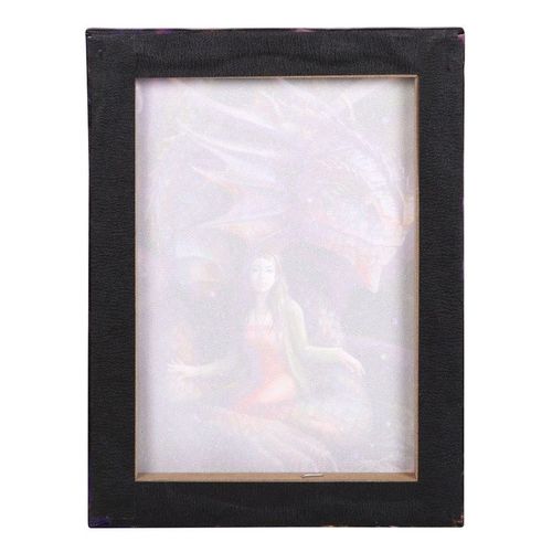 19x25cm Spirit Dragon Canvas Plaque by Anne Stokes | Inspired Creative Gifts | UK Supplier