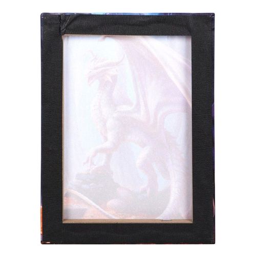 19x25cm Treasure Trove Canvas Plaque by Anne Stokes | Inspired Creative Gifts | UK Supplier