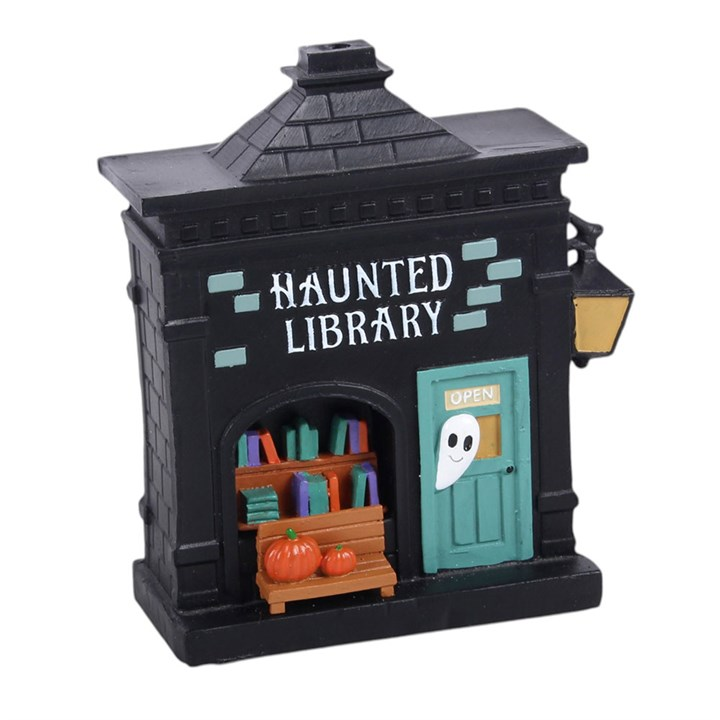 Haunted Library Incense Cone Holder | Backflow Burners & Cones
