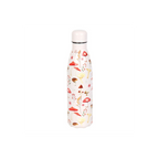 All Over Mushroom Print Metal Water Bottle