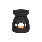 Black Triple Moon Cut Out Oil Burner