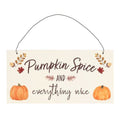 20cm Pumpkin Spice Hanging Sign | Inspired Creative Gifts | UK Supplier