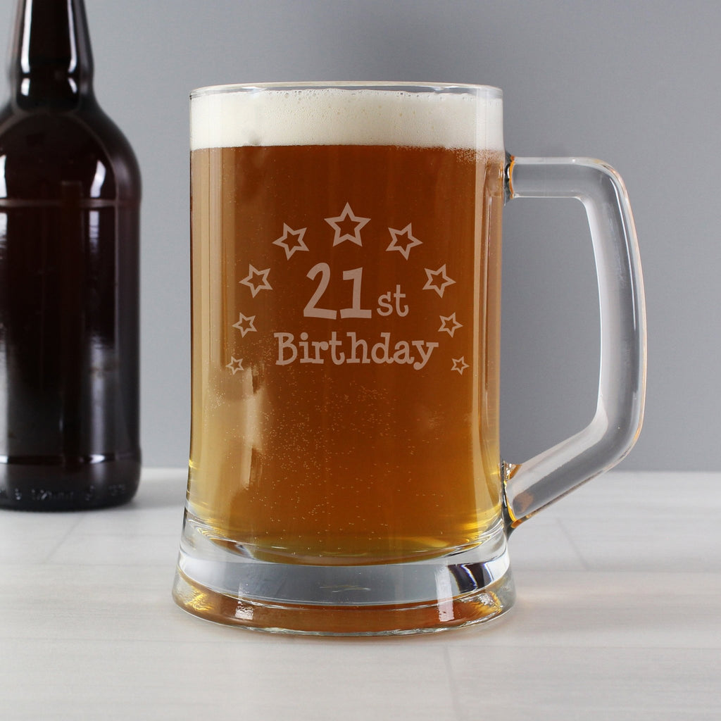 21st Birthday Stern Tankard | Inspired Creative Gifts | UK Supplier