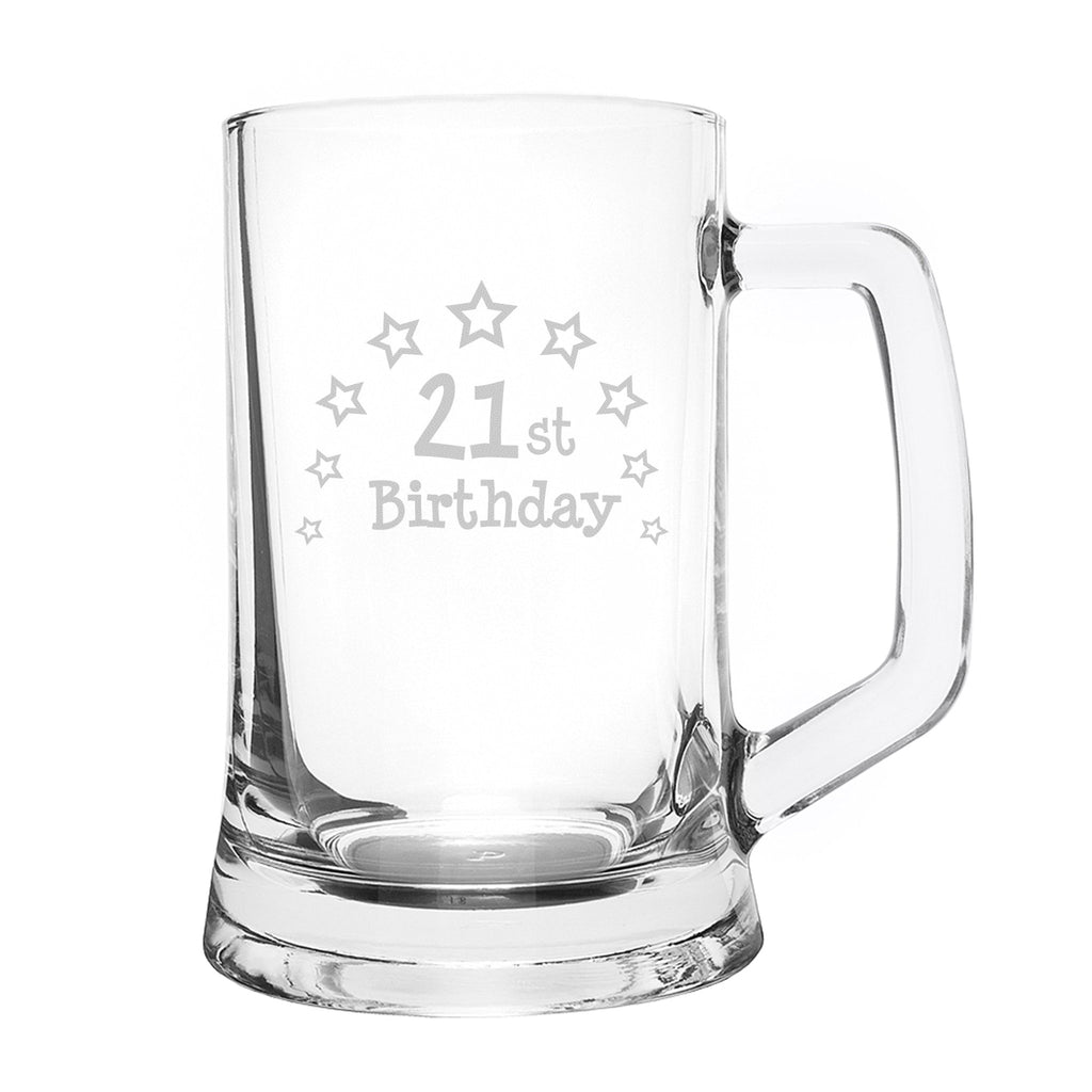 21st Birthday Stern Tankard | Inspired Creative Gifts | UK Supplier
