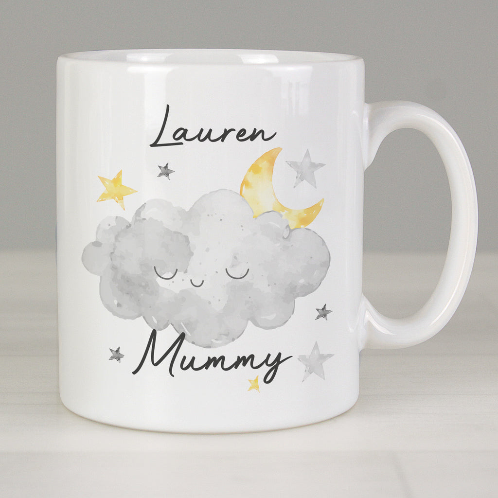 Personalised Mummy Cloud Mug for Mother's Day
