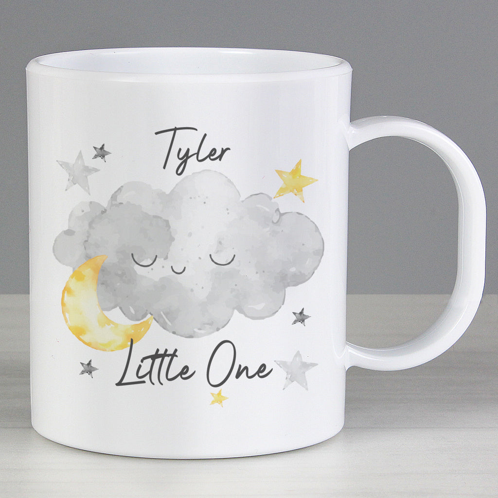 Personalised Little One Cloud Plastic Mug | Christmas Gift