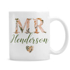 Personalised Mr Autumnal Mug for Wedding