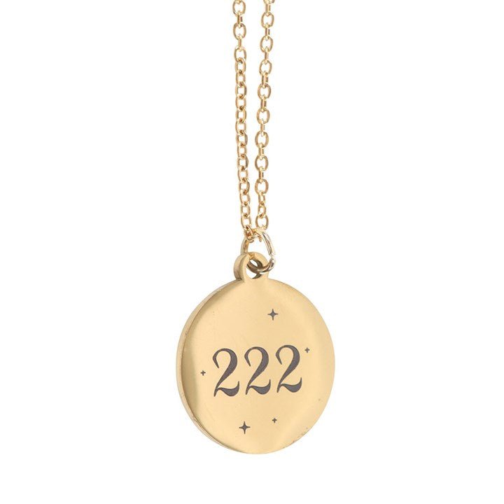 222 Angel Number Alignment Necklace | Inspired Creative Gifts | UK Supplier