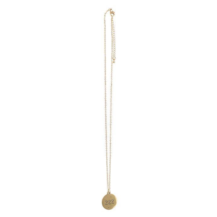 222 Angel Number Alignment Necklace | Inspired Creative Gifts | UK Supplier