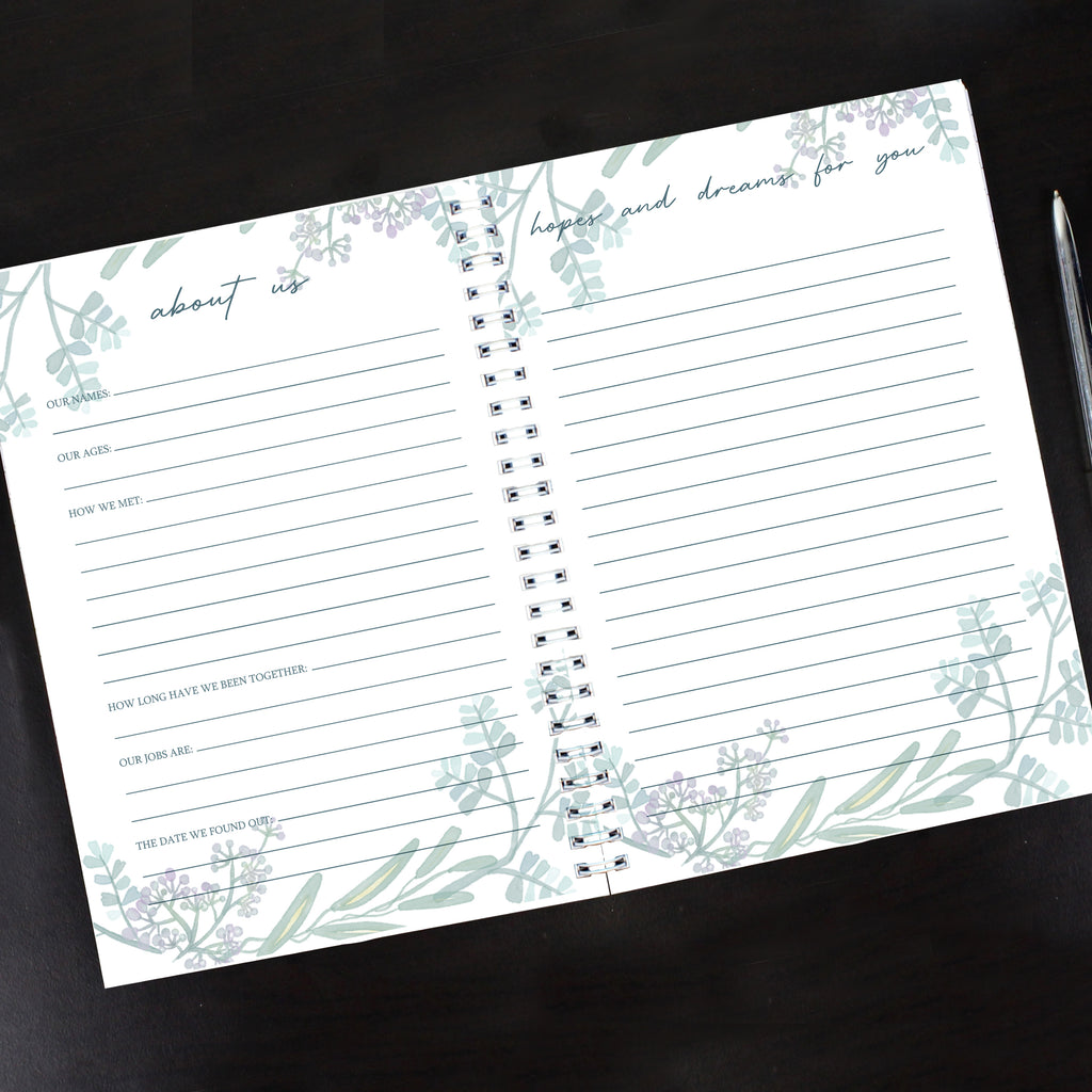 Personalised Pregnancy A5 Journal | Stationery & Pens