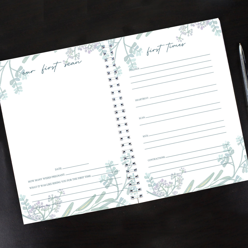 Personalised Pregnancy A5 Journal | Stationery & Pens