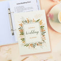 Personalised Autumnal Wedding Planner for Wedding