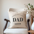 Personalised Reserved for the Best Dad Cushion | Gift for Him