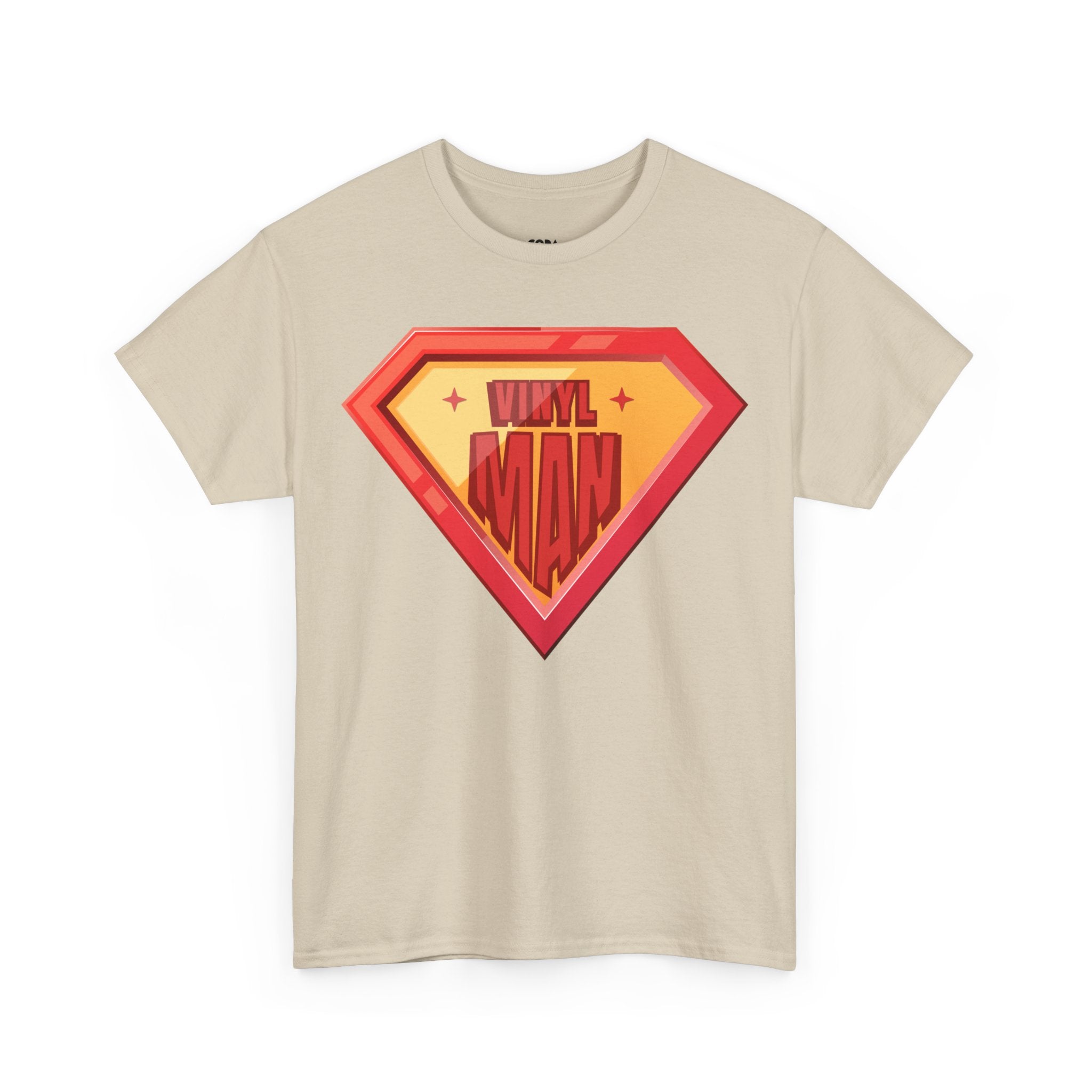 'Vinyl Man' Men's Superhero T-Shirt