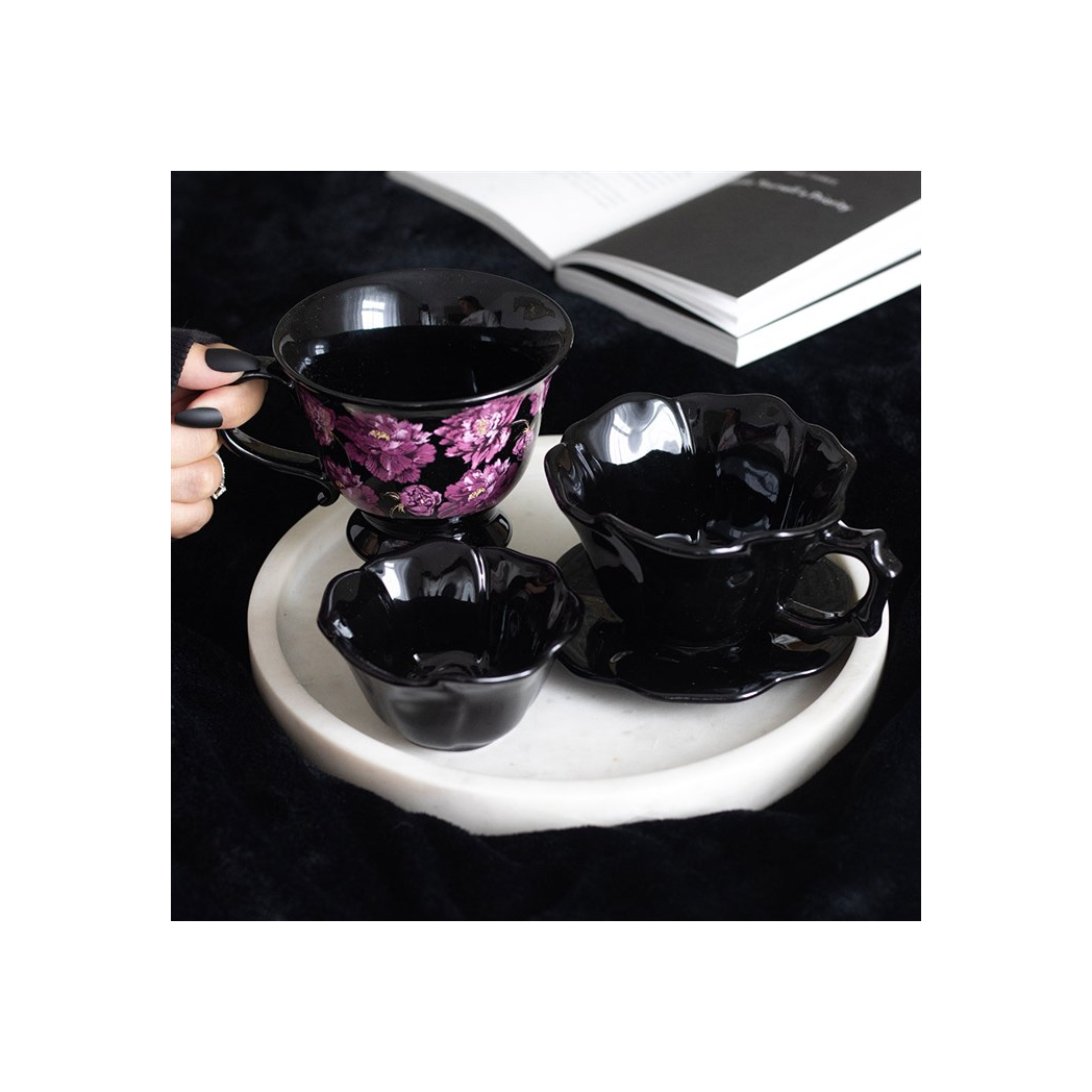 Black Rose Trinket Dish | Trinket, Jewellery & Keepsake Boxes | Inspired Creative Gifts