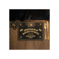 Black Talking Board Placemat and Coaster Set