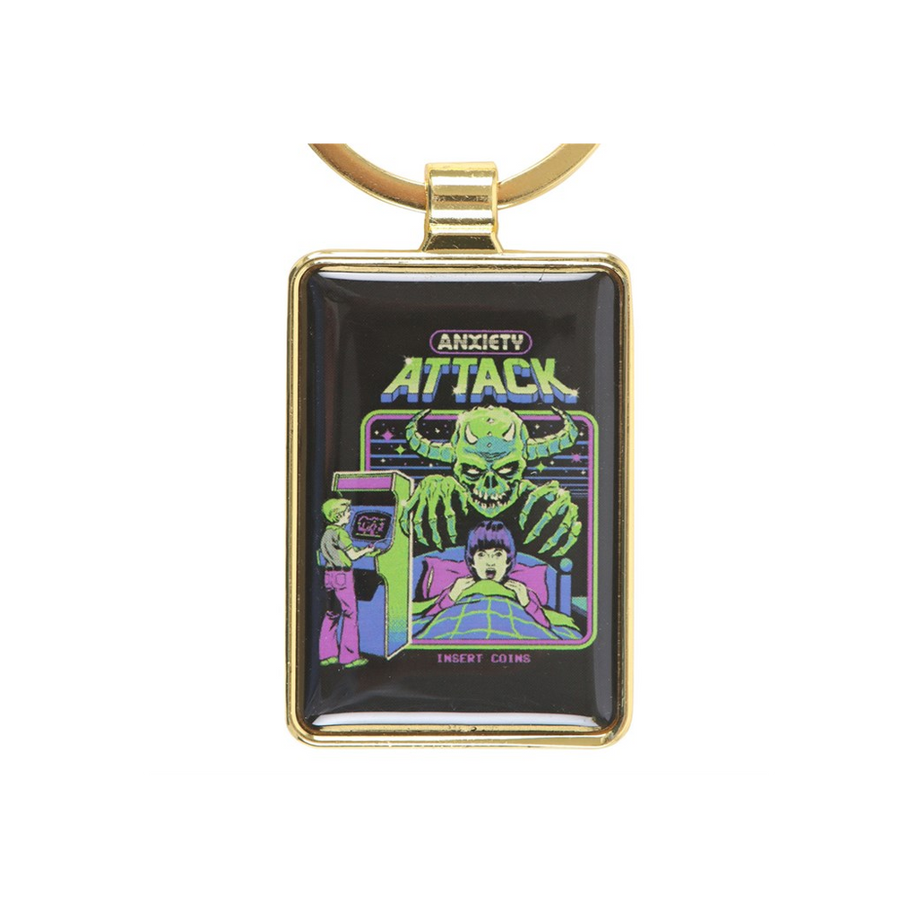 Anxiety Attack Keyring by Steven Rhodes | Keyrings | Inspired Creative Gifts