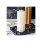 Cream Starry Night Star Shaped Taper Candle | Candles