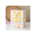 23cm Floral Patchwork Print Gift Bag