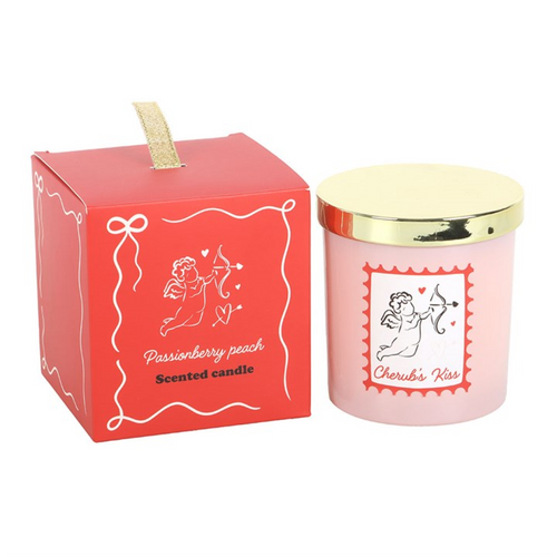 Cherub's Kiss Passionberry Peach Candle | Candles | Inspired Creative Gifts