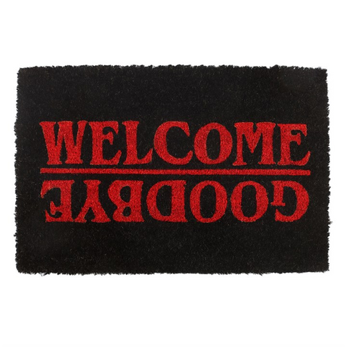 Black Welcome Goodbye Doormat |  | Inspired Creative Gifts