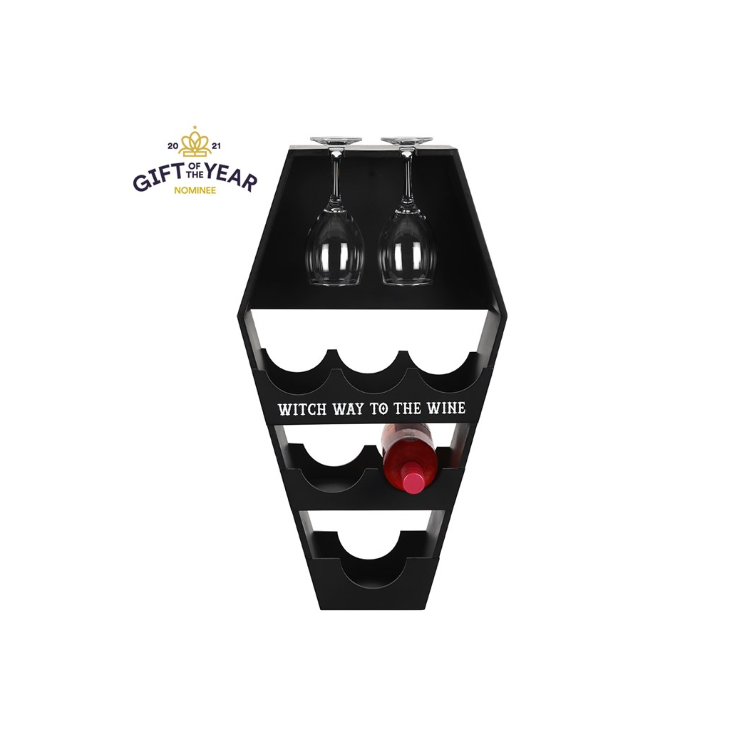 Coffin Wine Shelf | Shelves