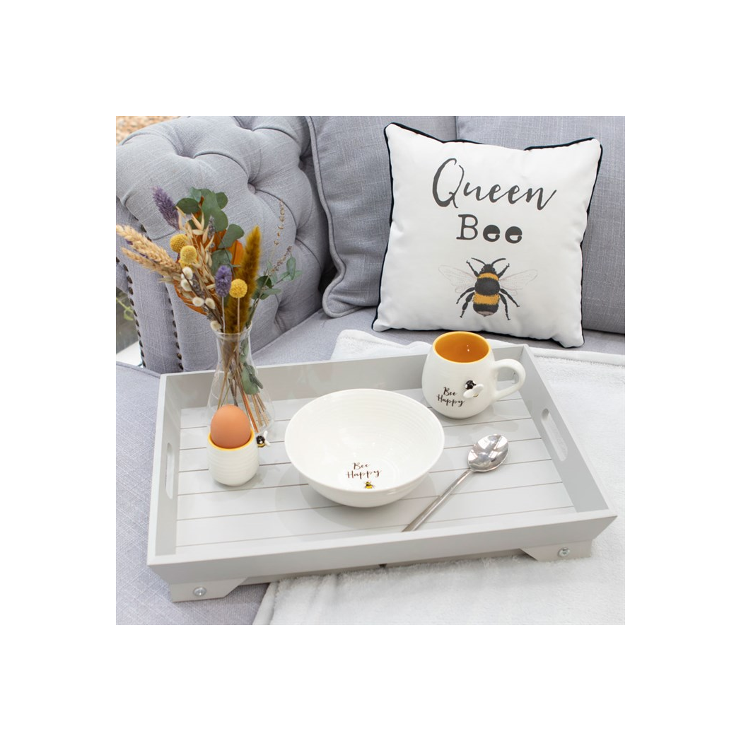Bee Happy Ceramic Bowl | Tableware