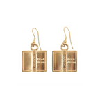 Book Worm Earrings