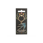 Blue Spread Your Wings Swallow Keyring | Keyrings | Inspired Creative Gifts