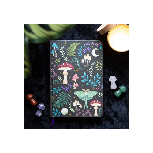 Dark Forest Print A5 Notebook