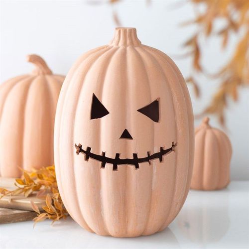 30cm Terracotta Pumpkin Ornament | Inspired Creative Gifts | UK Supplier