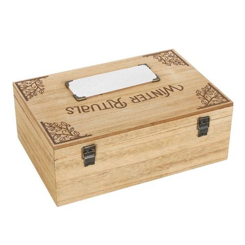 30cm Wooden Winter Rituals Box | Inspired Creative Gifts | UK Supplier