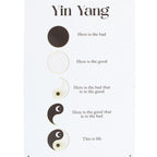 30cm Yin Yang Hanging Metal Sign | Inspired Creative Gifts | UK Supplier