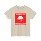 'In Case of Fire, Save My Vinyl' T-Shirt