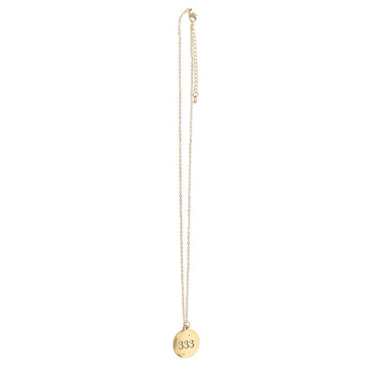 333 Angel Number Support Necklace | Inspired Creative Gifts | UK Supplier