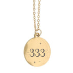 333 Angel Number Support Necklace | Inspired Creative Gifts | UK Supplier