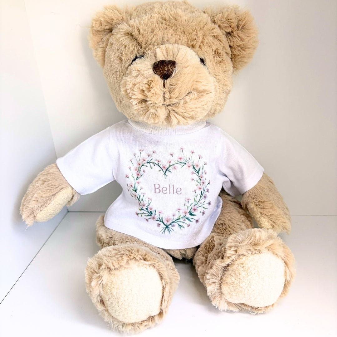 Personalised Luxury Teddy Bear | Baby Gifts | New Baby Gift