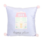 35cm Square This Is Our Happy Place Square Cushion | Inspired Creative Gifts | UK Supplier