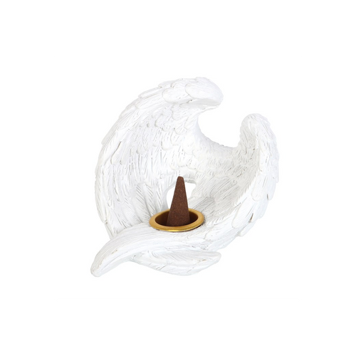 Angel Wing Resin Incense Cone Burner | Backflow Burners & Cones | Inspired Creative Gifts