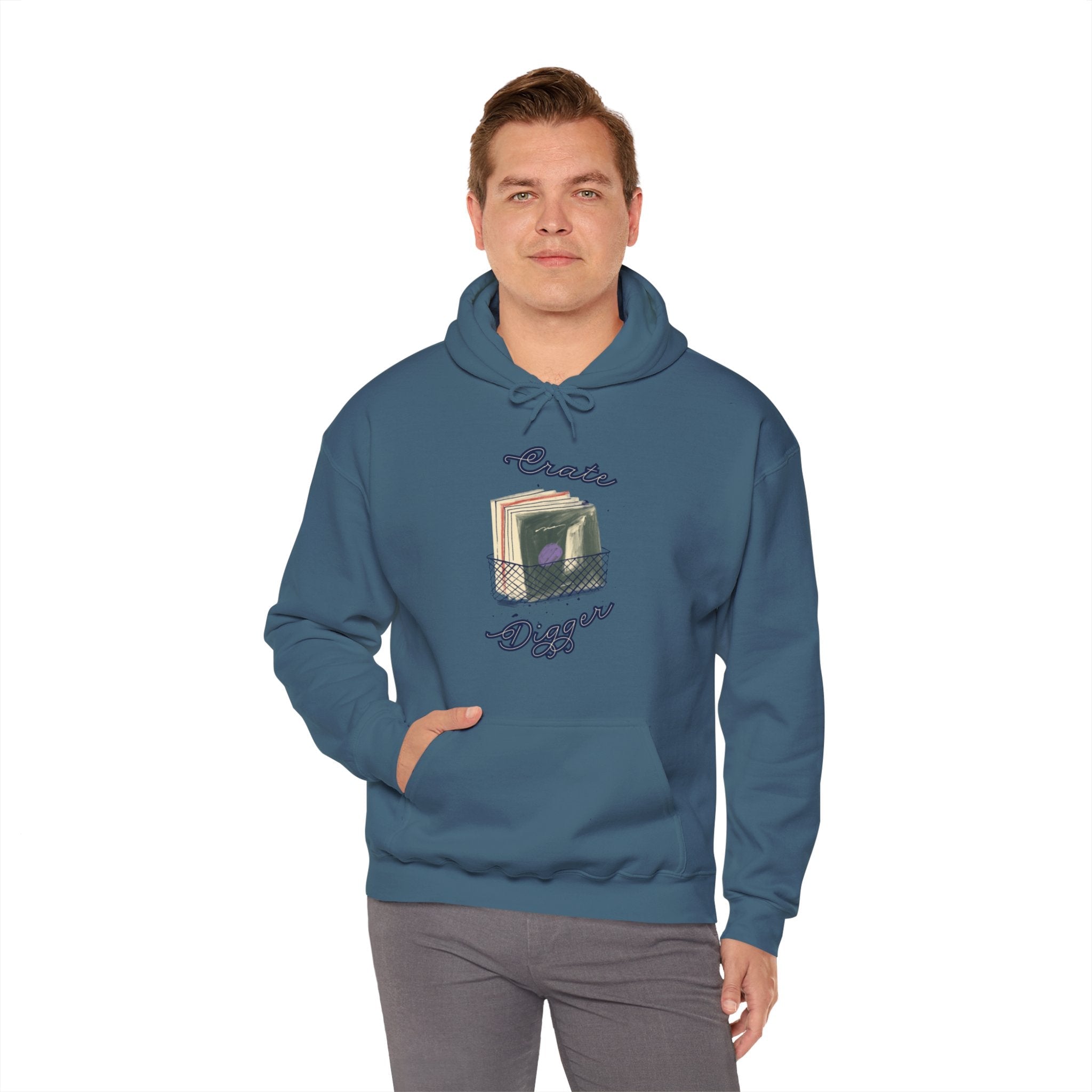 'Crate Digger' Men's Hoodie
