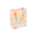 23cm Floral Patchwork Print Gift Bag