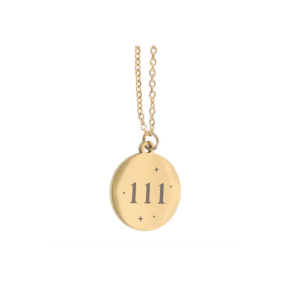 111 Angel Number Intuition Necklace | Woman's Necklace