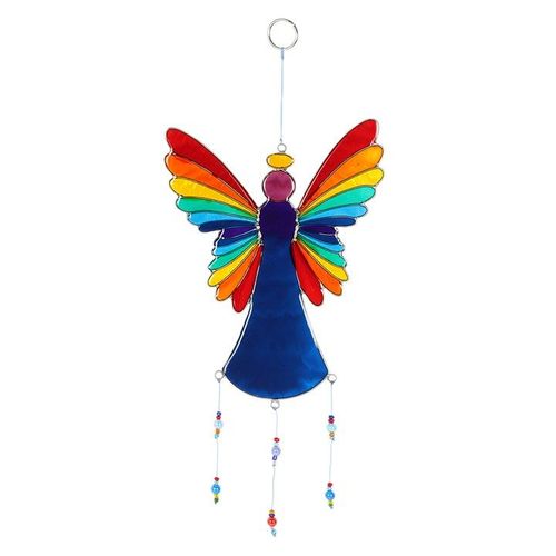 38cm Rainbow Angel Suncatcher | Inspired Creative Gifts | UK Supplier