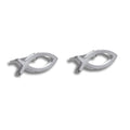 Christian Fish Stud Earrings - Fashion Accessory for Women