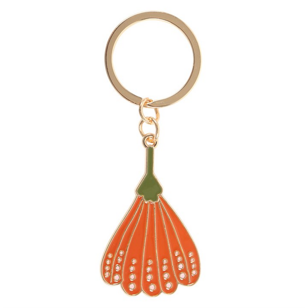 Thank You for Helping Me Grow Flower Keyring