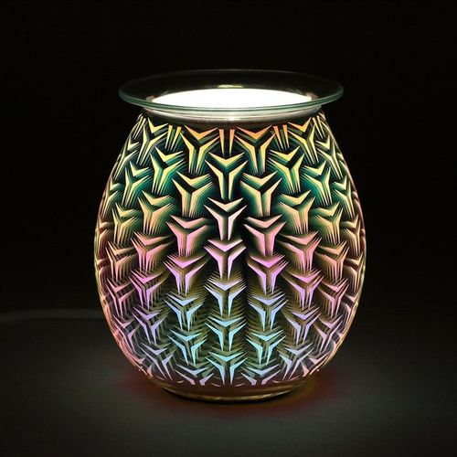 3D Geometric Light Up Electric Oil Burner | Inspired Creative Gifts | UK Supplier