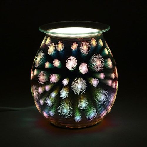 3D Starburst Light Up Electric Oil Burner | Inspired Creative Gifts | UK Supplier