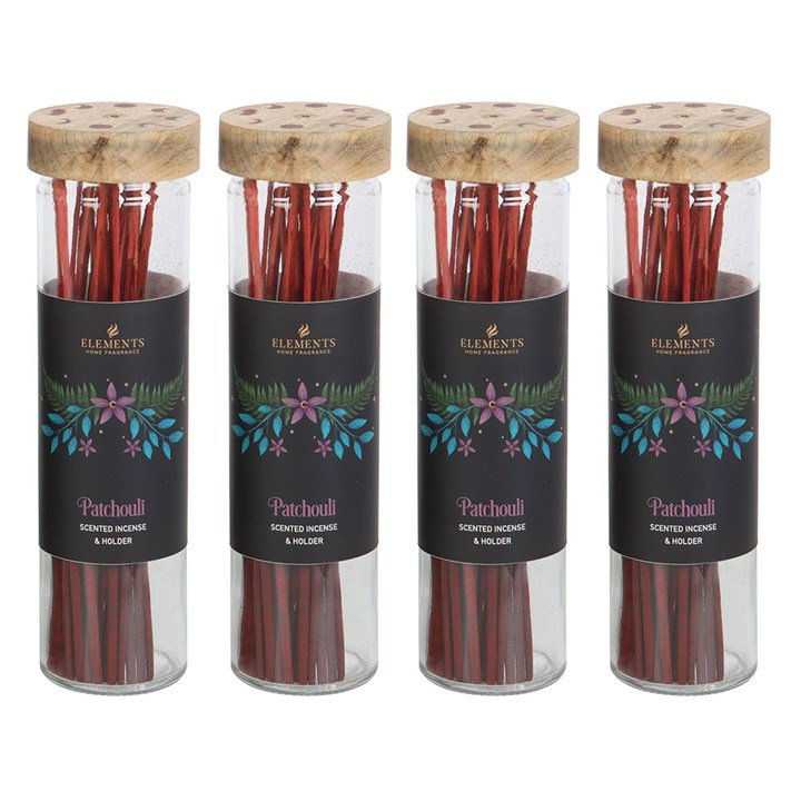 4 Packs of Dark Forest Patchouli Incense Sticks | Inspired Creative Gifts | UK Supplier