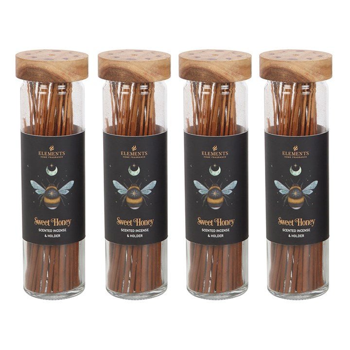 4 Packs of Dark Forest Sweet Honey Incense Sticks | Inspired Creative Gifts | UK Supplier